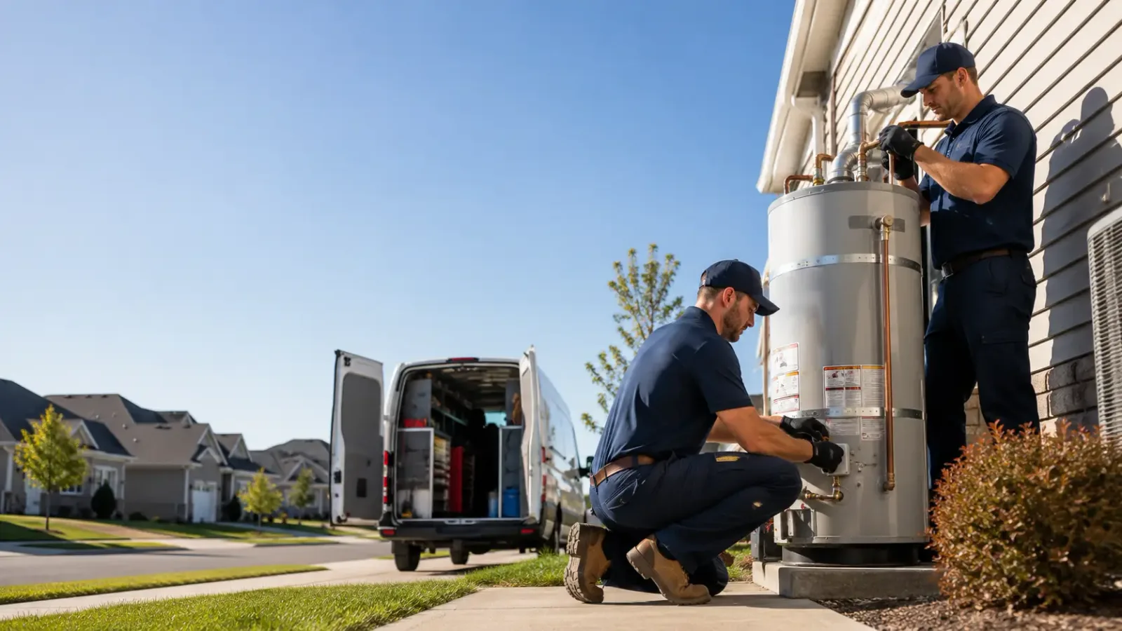 Water Heater Installation in Plainville, IN